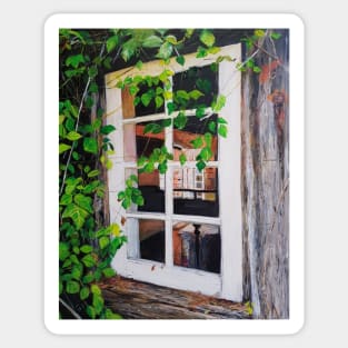 Window in Montsalvat Sticker